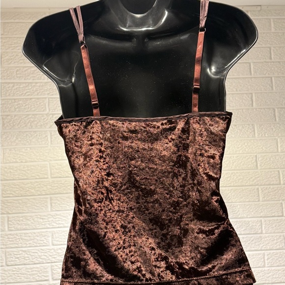 Victoria's Secret Chocolate Velvet Camisole - Picture 3 of 4
